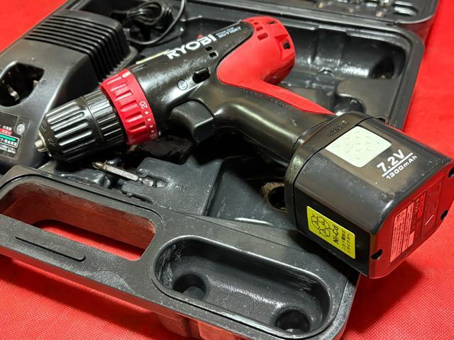 RYOBI 充電式ドライバドリル BD-715KT き動作品4535-04-1 < ペット/手芸/園芸 RYOBI 充電式ドライバドリル BD-715KT き動作品4535-04-1 < ペット/手芸/園芸の