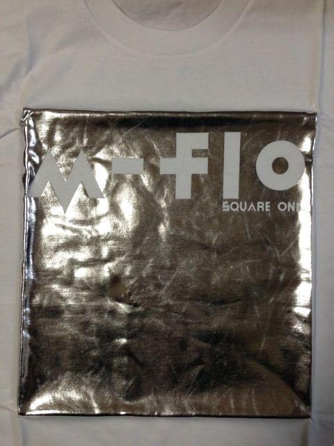 m-flo「SQUQRE ONE」LIVE購入 レア Tシャツ(白) < タレントグッズ  m-flo「SQUQRE ONE」LIVE購入 レア Tシャツ(白) < タレントグッズの