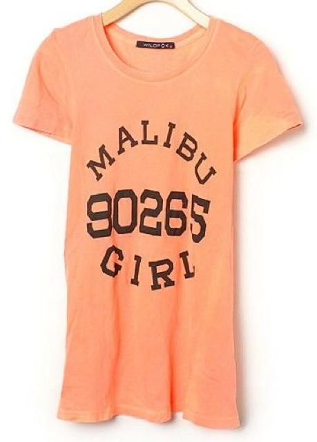 WILD FOX☆MALIBU GIRLオレンジTシャツ < ブランド  WILD FOX☆MALIBU GIRLオレンジTシャツ < ブランドの