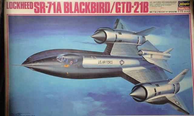 1/72 nZK AJR SR-71A ubNo[h/GTD-21B   zr[ 