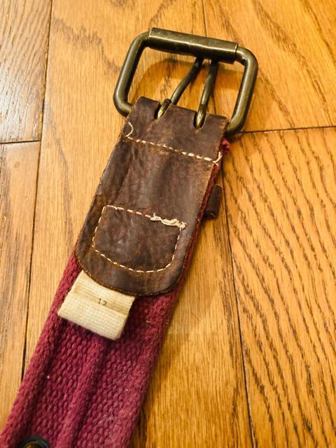abercrombie&fitch アバクロ ホリスター ベルト キャンバス コットン レザー アメカジ ビンテージ 最終値下げ! < ブランド  abercrombie&fitch アバクロ ホリスター ベルト キャンバス コットン レザー アメカジ ビンテージ 最終値下げ! < ブランドの