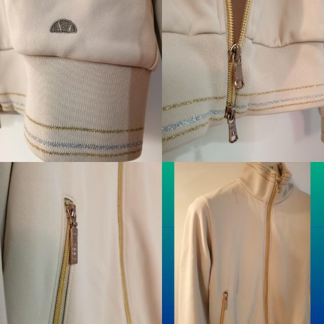 ★特価★極美品エレッセellesseジップアップジャケットロゴ背中オシャレポケットジム普段用必須アイテム品薄希少特価 < 女性ファッション  ★特価★極美品エレッセellesseジップアップジャケットロゴ背中オシャレポケットジム普段用必須アイテム品薄希少特価 < 女性ファッションの