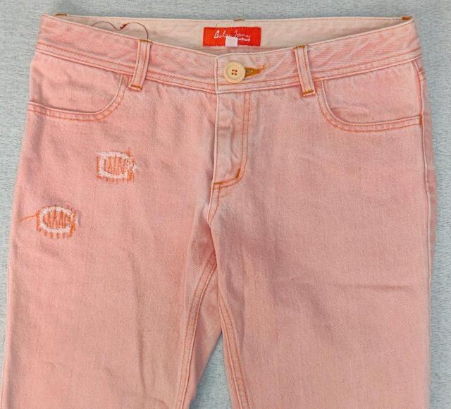 美品★七分丈★デニム★W78cm★ダメージデニム★可愛い★ピンク★ジーンズ★レディース★ハーフパンツ★ハーフデニム★送料無料 < 女性ファッション  美品★七分丈★デニム★W78cm★ダメージデニム★可愛い★ピンク★ジーンズ★レディース★ハーフパンツ★ハーフデニム★送料無料 < 女性ファッションの