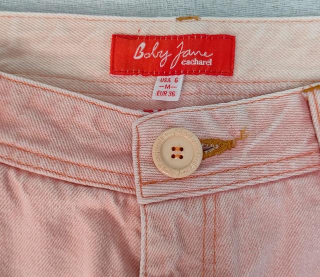 美品★七分丈★デニム★W78cm★ダメージデニム★可愛い★ピンク★ジーンズ★レディース★ハーフパンツ★ハーフデニム★送料無料 < 女性ファッション  美品★七分丈★デニム★W78cm★ダメージデニム★可愛い★ピンク★ジーンズ★レディース★ハーフパンツ★ハーフデニム★送料無料 < 女性ファッションの