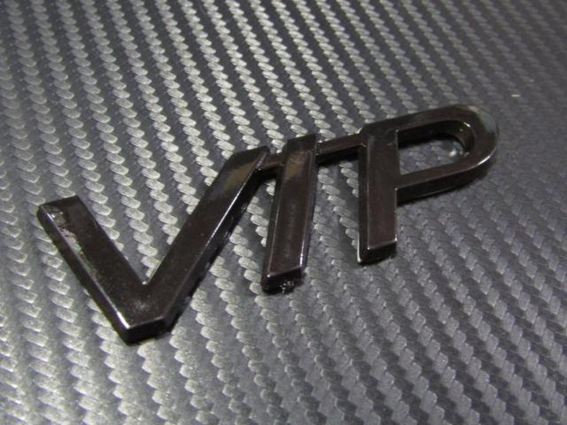 ● VIP BLACK 軽量 ABS製 ブラックカラー仕様 エンブレム 現品処分品! < 自動車/バイク ● VIP BLACK 軽量 ABS製 ブラックカラー仕様 エンブレム 現品処分品! < 自動車/バイク