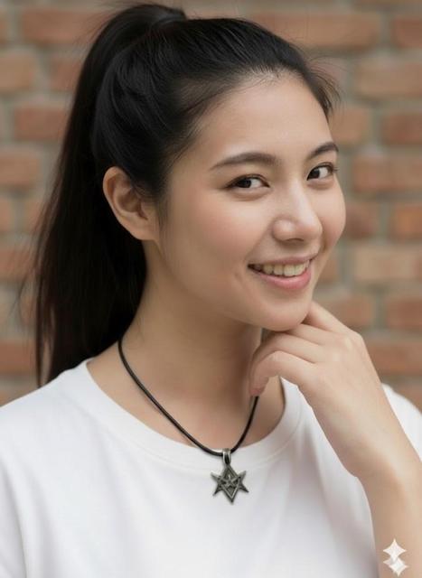 AzureGreen: Unicursal Hexagram amulet �� �����A�N�Z�T���[/���v�� 