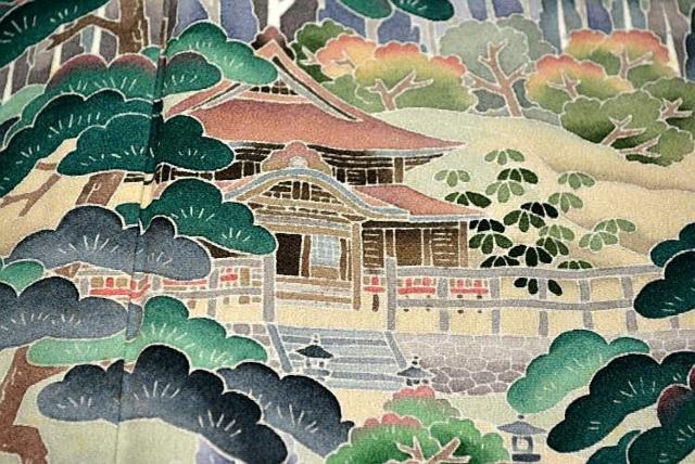 【最高峰】新品同様 十日町友禅【岡村蒼風】名所風景文 比翼付 クリーニング済 黒留袖 身丈157.5cm 裄丈64cm T3420 < 女性ファッション  【最高峰】新品同様 十日町友禅【岡村蒼風】名所風景文 比翼付 クリーニング済 黒留袖 身丈157.5cm 裄丈64cm T3420 < 女性ファッションの