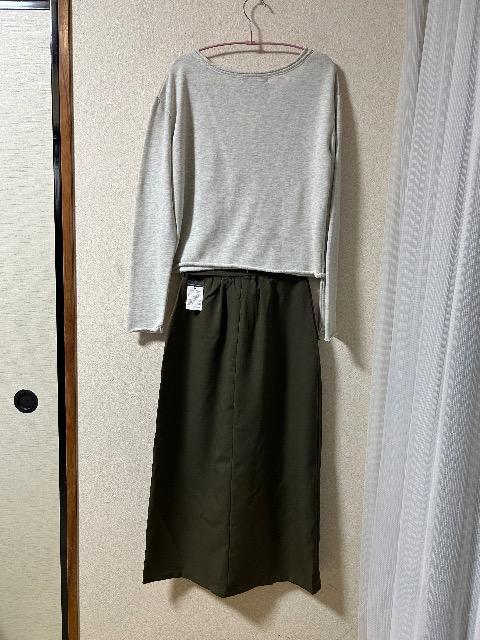 �V�i�^�O�t��as know as�p�[���łÂ郍�SPO & �I���[�u�f�I���[�u�O�X���b�g�X�J�[�g