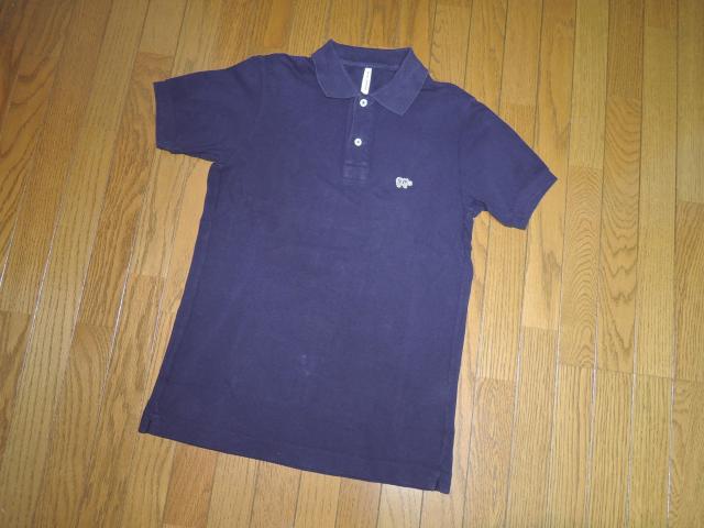 SCYE BASICS サイ ベーシックス ポロシャツ 36 紺系 鹿の子 半袖シャツ 胸ロゴ LOGO ワッペン < ブランド SCYE BASICS サイ ベーシックス ポロシャツ 36 紺系 鹿の子 半袖シャツ 胸ロゴ LOGO ワッペン < ブランドの