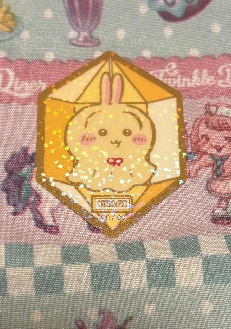 ちいかわ キラキラダイカットステッカー うさぎ < ホビー  ちいかわ キラキラダイカットステッカー うさぎ < ホビーの