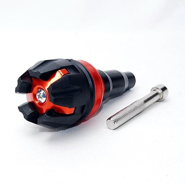 アルミ マフラースライダー M10 オレンジ エンジンスライダー エンジンガード マフラーガード フレームスライダー 橙 < 自動車/バイク アルミ マフラースライダー M10 オレンジ エンジンスライダー エンジンガード マフラーガード フレームスライダー 橙 < 自動車/バイク