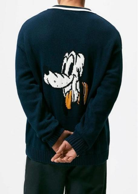【ZARA / ザラ】【ディズニー】 プルート / カーディガン / 42(L) 長袖ニット セーター < ブランド 【ZARA / ザラ】【ディズニー】 プルート / カーディガン / 42(L) 長袖ニット セーター < ブランドの