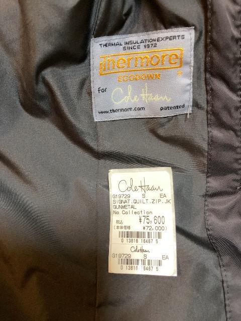 特価★品薄コール ハーン新品同様COLE HAAN 高級感あるレザー風トリム 軽量キルティングジャケット ベルト付き本革軽量 < 女性ファッション 特価★品薄コール ハーン新品同様COLE HAAN 高級感あるレザー風トリム 軽量キルティングジャケット ベルト付き本革軽量 < 女性ファッションの