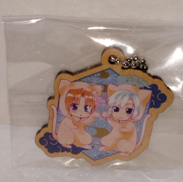 暁のヨナ 特典 ウッドキーホルダー ユン&キジャ A < アニメ/コミック/キャラクター 暁のヨナ 特典 ウッドキーホルダー ユン&キジャ A < アニメ/コミック/キャラクターの