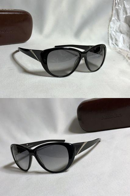 正規良 MaxMara マックスマーラ サイドロゴ文字サングラス黒 男女兼用 メガネ〇 付属有 アイウェア < ブランド  正規良 MaxMara マックスマーラ サイドロゴ文字サングラス黒 男女兼用 メガネ〇 付属有 アイウェア < ブランドの