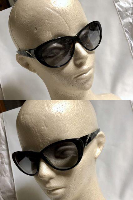 正規良 MaxMara マックスマーラ サイドロゴ文字サングラス黒 男女兼用 メガネ〇 付属有 アイウェア < ブランド  正規良 MaxMara マックスマーラ サイドロゴ文字サングラス黒 男女兼用 メガネ〇 付属有 アイウェア < ブランドの