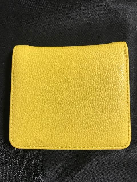 財布 ウォレット 二つ折り イエロー 風水 コンパクト シンプル キャッシュレス CARD < 女性ファッション  財布 ウォレット 二つ折り イエロー 風水 コンパクト シンプル キャッシュレス CARD < 女性ファッションの