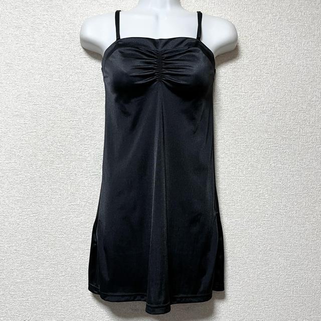 【新品/S】艶やかサテン素材☆スリップ☆ペチコートワンピース < 女性ファッション  【新品/S】艶やかサテン素材☆スリップ☆ペチコートワンピース < 女性ファッションの