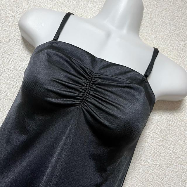 【新品/S】艶やかサテン素材☆スリップ☆ペチコートワンピース < 女性ファッション  【新品/S】艶やかサテン素材☆スリップ☆ペチコートワンピース < 女性ファッションの