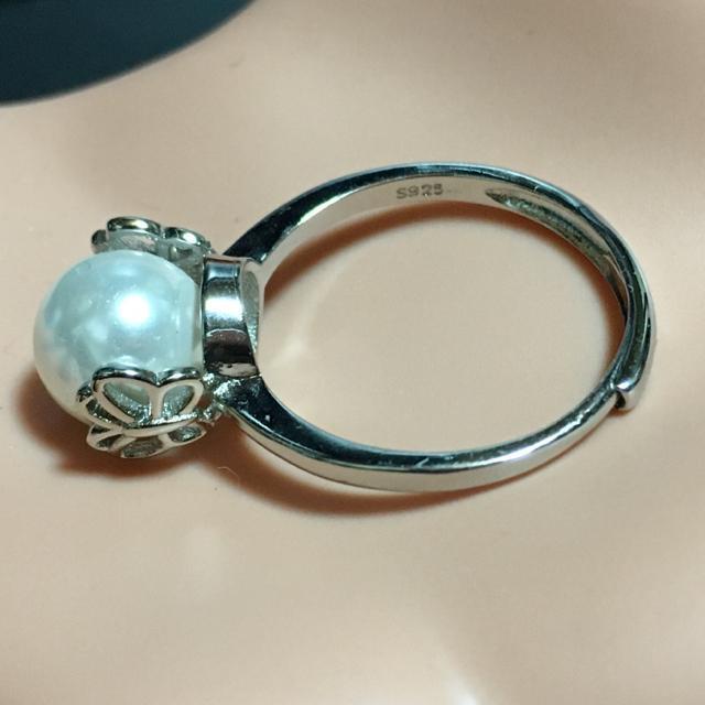 最高級買パール リング silver925 約9mm玉/サイズ調整可能タイプ < 女性アクセサリー/時計 最高級買パール リング silver925 約9mm玉/サイズ調整可能タイプ < 女性アクセサリー/時計の