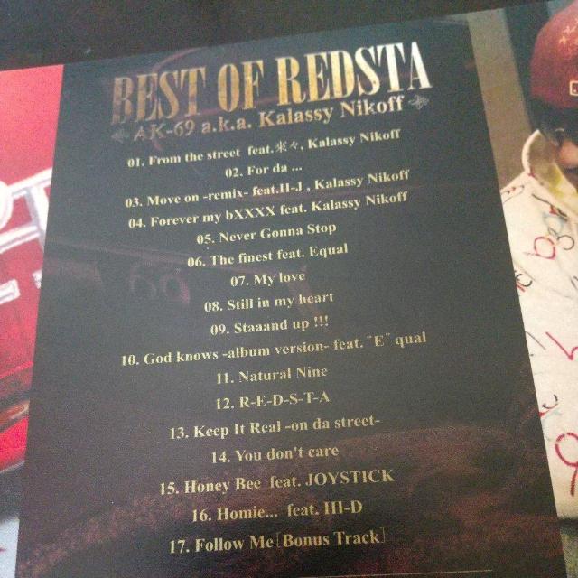 AK-69『BEST OF REDSTA』Kalassy Nikoff HI-D < CD/DVD/ビデオ  AK-69『BEST OF REDSTA』Kalassy Nikoff HI-D < CD/DVD/ビデオの