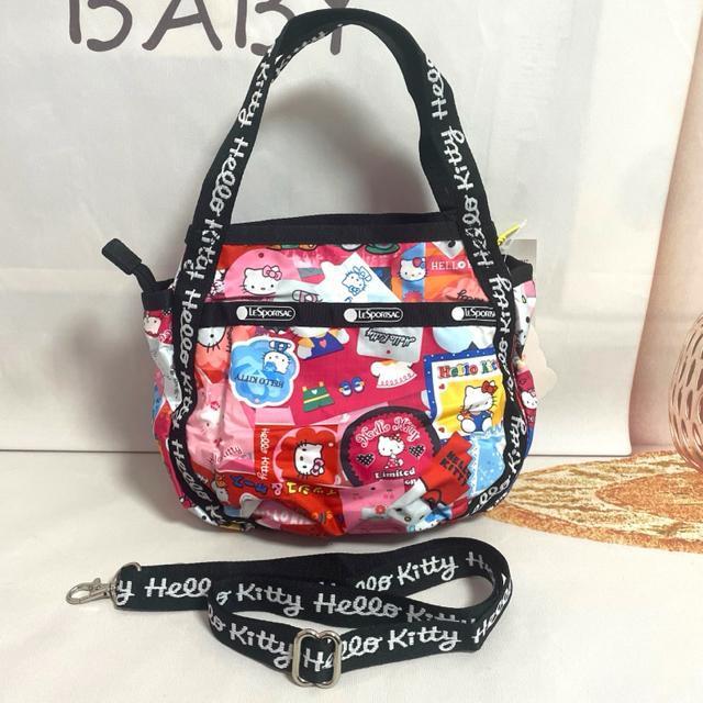 ★新品★LeSportsac レスポートサック ハローキティー ピック 2way ショルダーバッグ スモールジェニー 8056 < 女性ファッション  ★新品★LeSportsac レスポートサック ハローキティー ピック 2way ショルダーバッグ スモールジェニー 8056 < 女性ファッションの