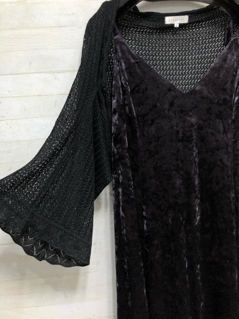 新品☆L♪クラッシュベロアのキャミワンピ&ボレロストール♪パーティQ503 < 女性ファッション 新品☆L♪クラッシュベロアのキャミワンピ&ボレロストール♪パーティQ503 < 女性ファッションの