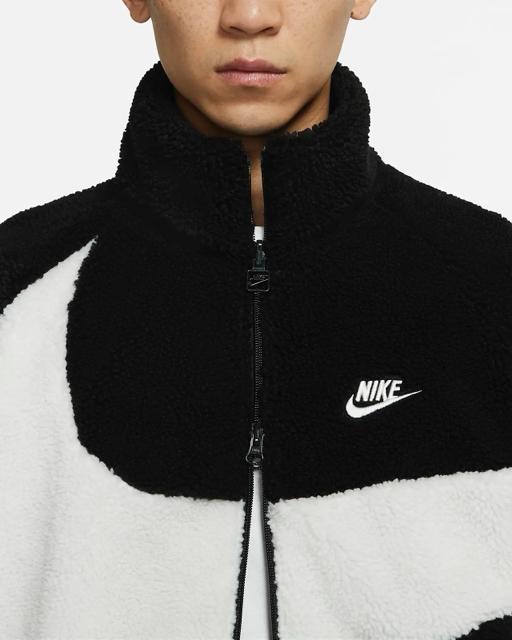 2XL NIKE AS M NSW VW SWSH FULL ZIP JKT リバーシブル ビッグスウッシュボアフリースジャケット < ブランド  2XL NIKE AS M NSW VW SWSH FULL ZIP JKT リバーシブル ビッグスウッシュボアフリースジャケット < ブランドの