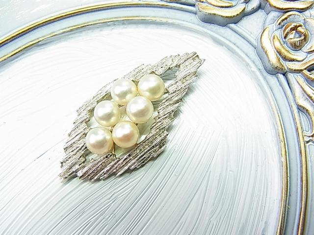 500円スタ★良品 本真珠 × Silver ペンダントトップ 6粒パール 3.7x2.2cm(2) < 女性アクセサリー/時計 500円スタ★良品 本真珠 × Silver ペンダントトップ 6粒パール 3.7x2.2cm(2) < 女性アクセサリー/時計の