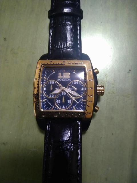 AGENDA ゴールド レザーベルト < 男性アクセサリー/時計 AGENDA ゴールド レザーベルト < 男性アクセサリー/時計の