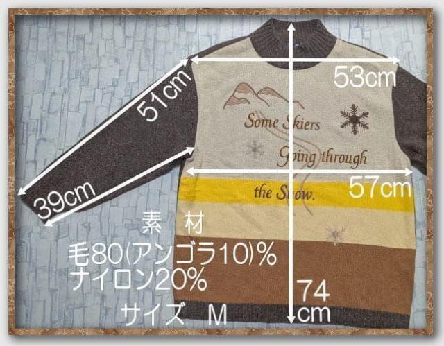 ダックススクアドロン 刺繍入りアンゴラ混ニット < ブランド ダックススクアドロン 刺繍入りアンゴラ混ニット < ブランドの