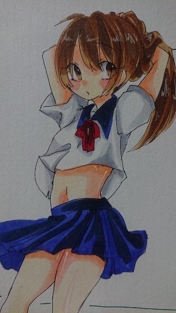 自作イラスト*女の子 男性向 < アニメ/コミック/キャラクター 自作イラスト*女の子 男性向 < アニメ/コミック/キャラクターの