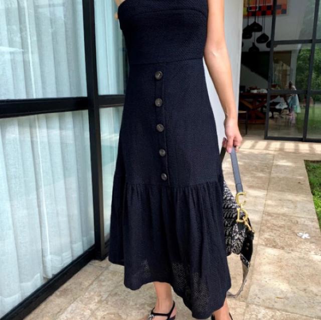 birthdaybashbbblackバースデーバッシュベアロングワンピース黒 < 女性ファッション birthdaybashbbblackバースデーバッシュベアロングワンピース黒 < 女性ファッションの