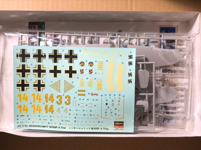 1/48 ハセガワ ドイツ空軍 メッサーシュミット Bf109F-4 Trop < ホビー  1/48 ハセガワ ドイツ空軍 メッサーシュミット Bf109F-4 Trop < ホビーの