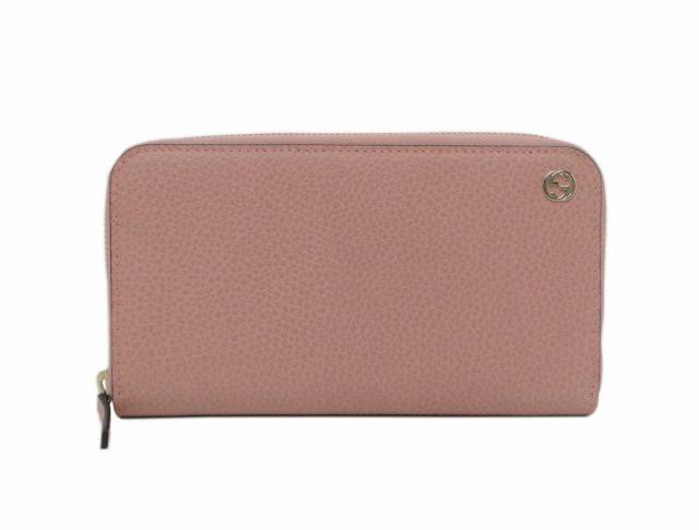 グッチ インターロッキングG ラウンドファスナー長財布 ピンク 新品同様 送料無料 < ブランド グッチ インターロッキングG ラウンドファスナー長財布 ピンク 新品同様 送料無料 < ブランドの