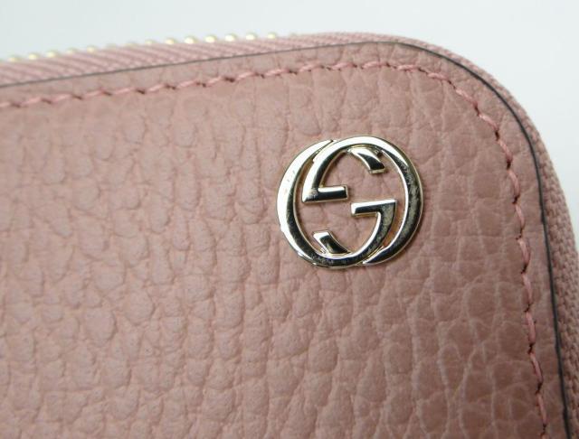 グッチ インターロッキングG ラウンドファスナー長財布 ピンク 新品同様 送料無料 < ブランド グッチ インターロッキングG ラウンドファスナー長財布 ピンク 新品同様 送料無料 < ブランドの