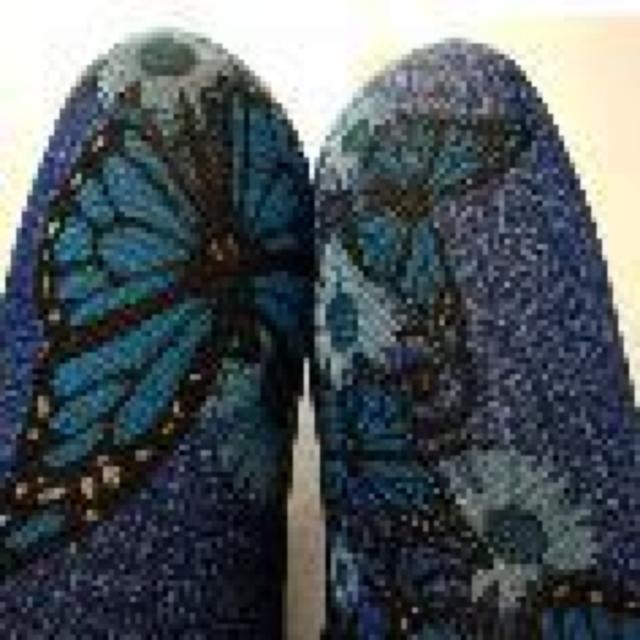 送料無料 レディース 7分丈 夏レギンス 蝶と花柄 デニム風 レギンス パンツ < 女性ファッション  送料無料 レディース 7分丈 夏レギンス 蝶と花柄 デニム風 レギンス パンツ < 女性ファッションの