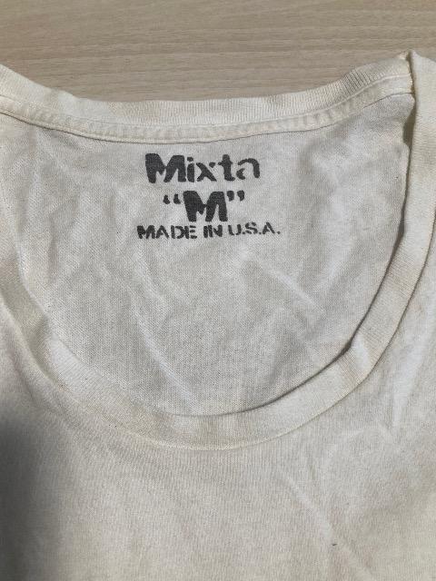 ☆Mixta ミクスタ Made in U.S.A☆オフホワイトTシャツ < 女性ファッション  ☆Mixta ミクスタ Made in U.S.A☆オフホワイトTシャツ < 女性ファッションの