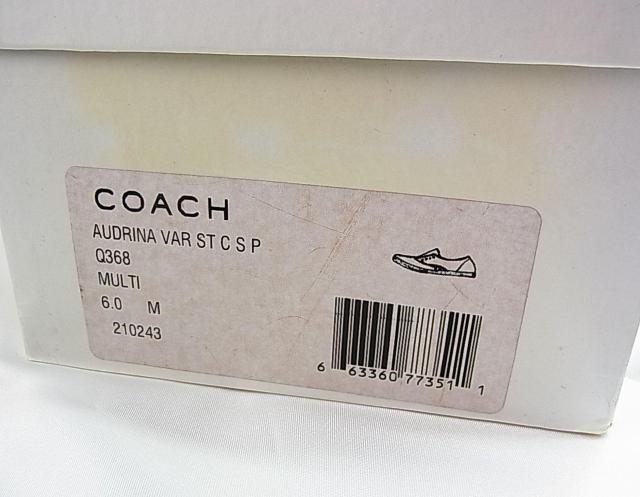 500�~�X�^�����K�@���g�p�@COACH�@�R�[�`�@�}���`�J���[�@�X�j�[�J�[�@6B�@��23cm��