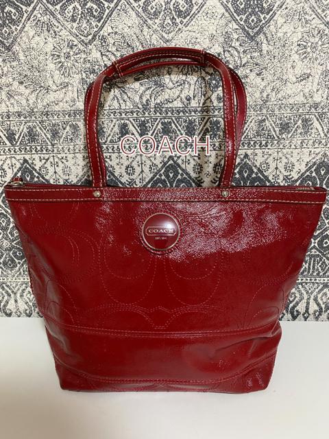 【中古品】COACH コーチ F15142 シグネチャー トートバッグ ハンド < ブランド  【中古品】COACH コーチ F15142 シグネチャー トートバッグ ハンド  < ブランドの