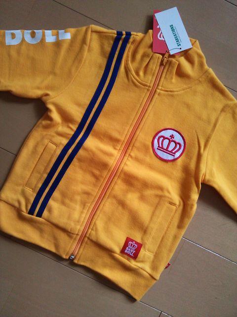 新品2ラインジャケット80黄ベビドBABYDOLLベビードール < ブランド 新品2ラインジャケット80黄ベビドBABYDOLLベビードール < ブランドの