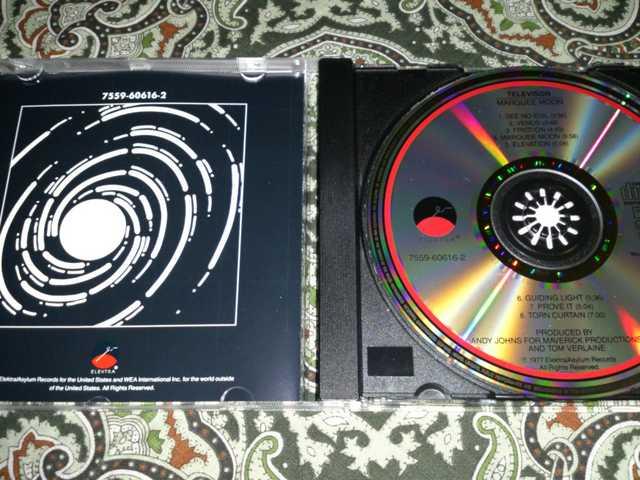 TELEVISION/MARQUEE MOON �e���r�W���� �� CD/DVD/�r�f�I�� 