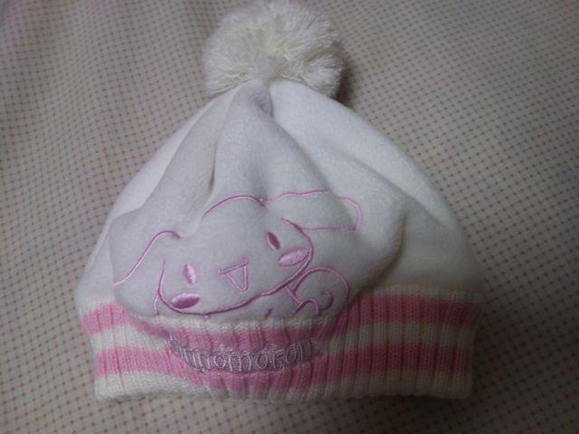 送料半額フリ-スcinnomoroll真っ白な大きぃポンポン付き ̄(=∵=) ̄♪ < キッズ/ベビー  送料半額フリ-スcinnomoroll真っ白な大きぃポンポン付き ̄(=∵=) ̄♪  < キッズ/ベビーの