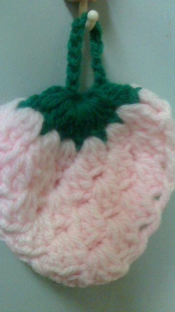 抗菌毛糸使用アクリルタワシイチゴ形&みかん形4点ハンドメイド < ペット/手芸/園芸  抗菌毛糸使用アクリルタワシイチゴ形&みかん形4点ハンドメイド < ペット/手芸/園芸の