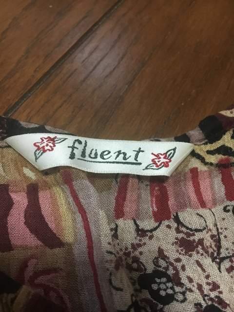 【即決】FLUENT◆インド製◆エスニック洗練ロングワンピ < 女性ファッション 【即決】FLUENT◆インド製◆エスニック洗練ロングワンピ < 女性ファッションの