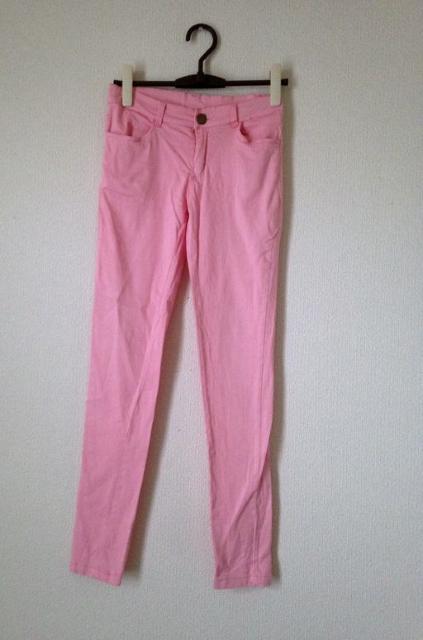 Gladys◆ピンク ストレッチ スキニー レギパン  パンツ M < 女性ファッション  Gladys◆ピンク ストレッチ スキニー レギパン  パンツ M  < 女性ファッションの