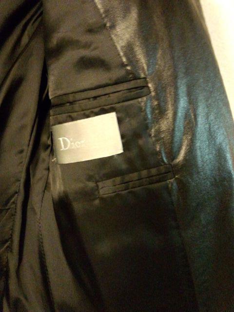 正規 激レア ディオールオム レザー調スモーキングジャケット 38 黒 最小 ラグジュアリーテーラードJK クラシックドレススーツ < ブランド 正規 激レア ディオールオム レザー調スモーキングジャケット 38 黒 最小 ラグジュアリーテーラードJK クラシックドレススーツ < ブランドの