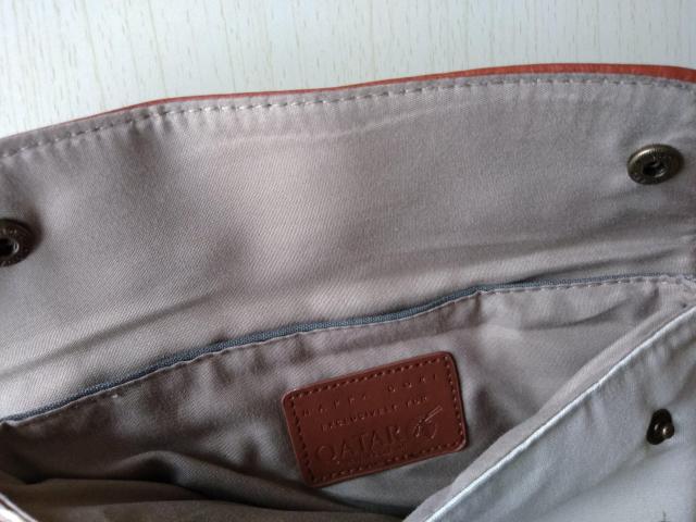 カタール航空ビジネスクラスアメニティキットCastello Monte Vibiano Nappa Dori < レジャー/スポーツ カタール航空ビジネスクラスアメニティキットCastello Monte Vibiano Nappa Dori < レジャー/スポーツの