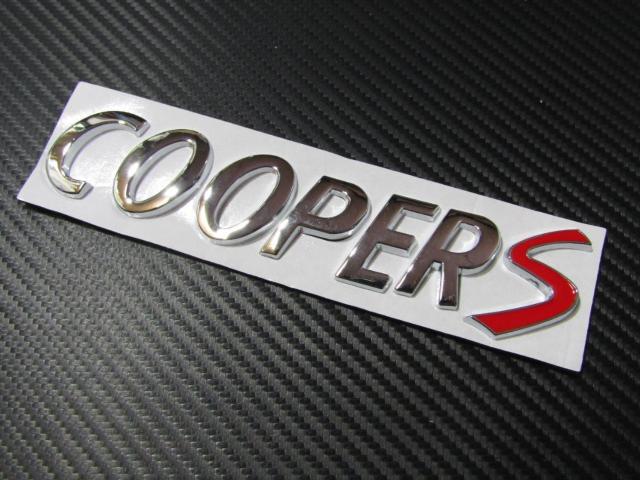 ●BMW MINI COOPER S TYPEメタル製 トランク専用 セパレートタイプ エンブレム < 自動車/バイク ●BMW MINI COOPER S TYPEメタル製 トランク専用 セパレートタイプ エンブレム < 自動車/バイク