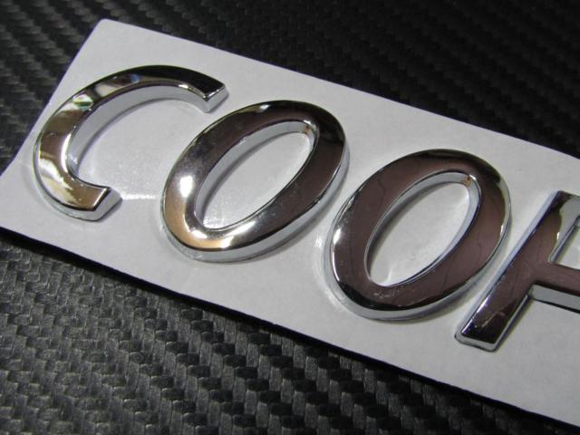 ●BMW MINI COOPER S TYPEメタル製 トランク専用 セパレートタイプ エンブレム < 自動車/バイク ●BMW MINI COOPER S TYPEメタル製 トランク専用 セパレートタイプ エンブレム < 自動車/バイク